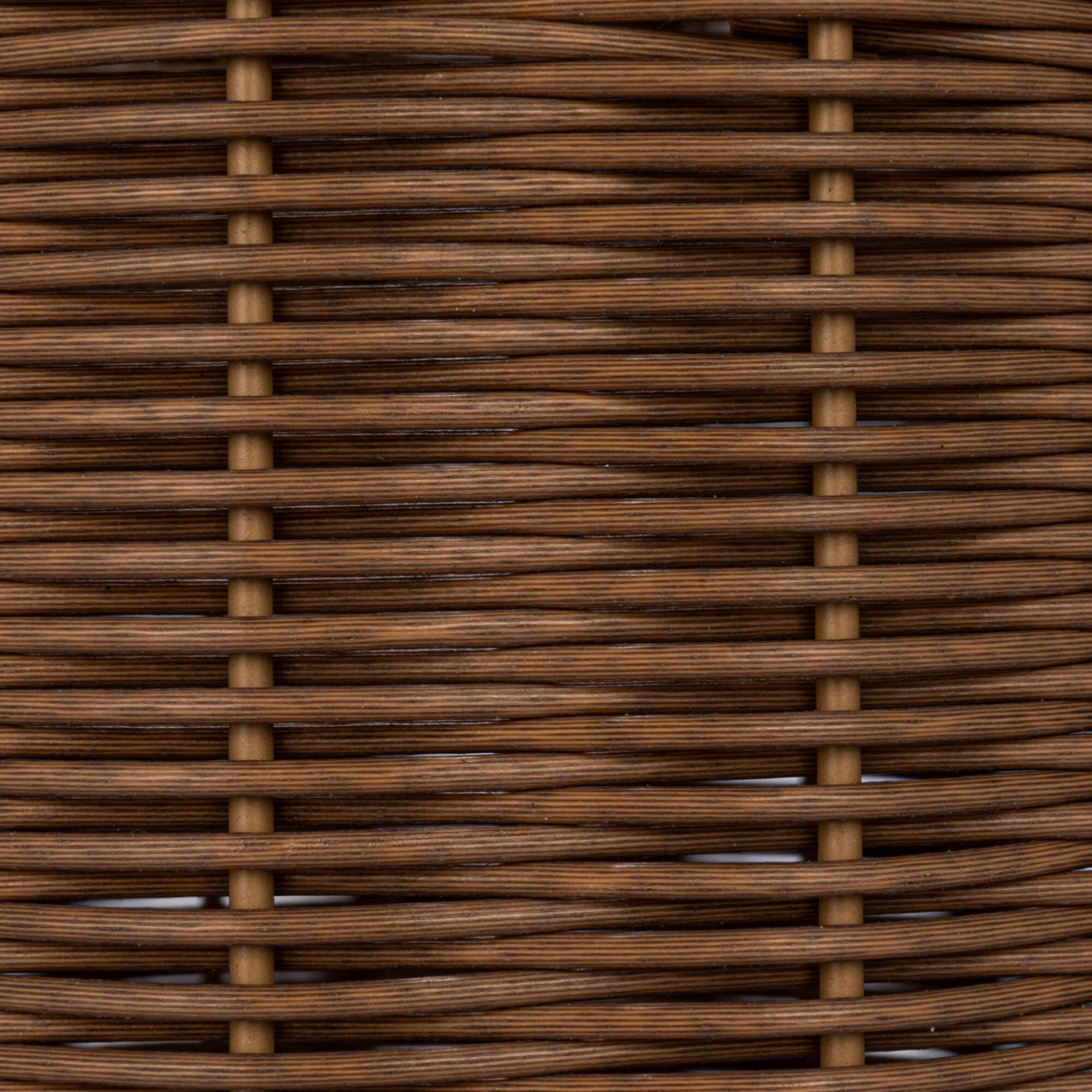 Hello Honey® 14.25" Natural Plastic & Woven Rattan LED Lamp, 2ct.